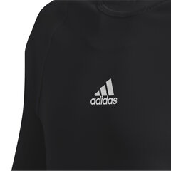 Футбольная майка для подростков Adidas Ask LS Tee Y Black цена и информация | Рубашки для мальчиков | 220.lv