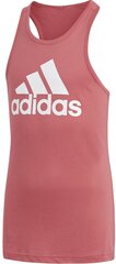 Блузка для подростков Adidas YG Logo Tank Pink цена и информация | Рубашки для девочек | 220.lv