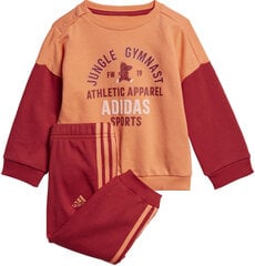 Спортивный костюм Adidas I Graph Jog Ft Red Coral цена и информация | Комплекты для мальчиков | 220.lv