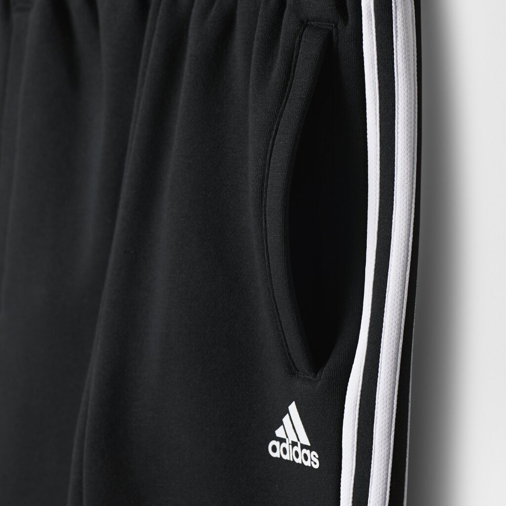 Adidas Bikses Pusaudžiem YB 3S BR PANT Black cena un informācija | Bikses zēniem | 220.lv