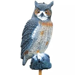 Декоративная фигура Большая сова, 40 см цена и информация | Декоры для сада | 220.lv