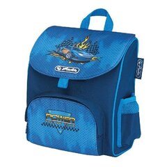 Herlitz Mugursoma pirmsskolai Mini Softbag / Race Car cena un informācija | Skolas somas | 220.lv