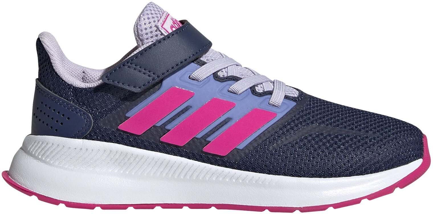 Adidas apavi meitenēm Runfalcon C Blue Pink цена и информация | Sporta apavi bērniem | 220.lv