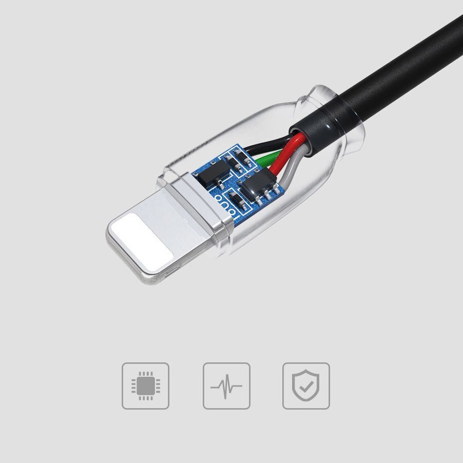 USB kabelis Remax RC-134i Lightning 2.1A melns 1.0m cena un informācija | Savienotājkabeļi | 220.lv