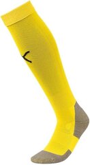 Puma Futbola Zeķes Team Liga Socks Core Yellow cena un informācija | Futbola formas un citas preces | 220.lv