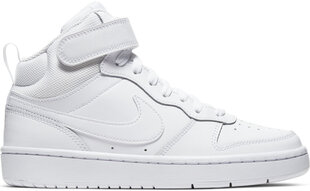 Nike Apavi Pusaudžiem Court Boroudh Mid 2 White цена и информация | Стильные кеды для детей | 220.lv