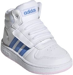 Adidas Детей обувь Hoops Mid 2.0 I White цена и информация | Стильные кеды для детей | 220.lv