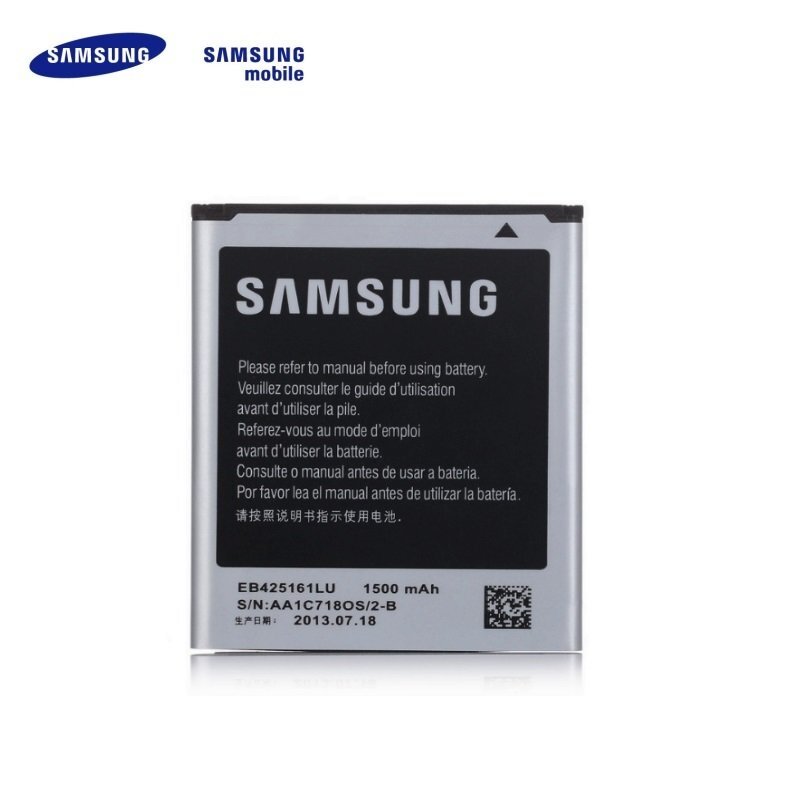 OEM Akumulators priekš Samsung S7560 S7562 Trend i8160 Ace 2 Li-Ion 1500mAh EB425161LU (OEM) цена и информация | Akumulatori mobilajiem telefoniem | 220.lv