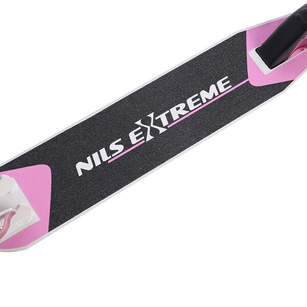 Skrejritenis Nils Extreme HD125, Pink-White цена и информация | Skrejriteņi | 220.lv