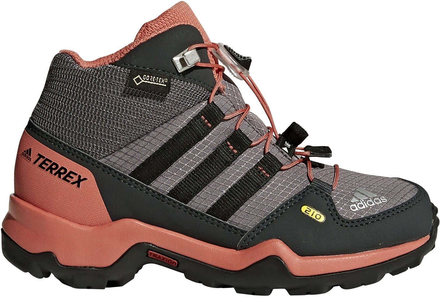 Adidas Apavi Pusaudžiem Terrex Mid Gtx Purple Pink cena un informācija | Bērnu zābaki | 220.lv