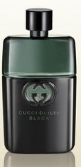 Gucci Guilty Black EDT vīriešiem 90 ml cena un informācija | Gucci Smaržas, kosmētika | 220.lv