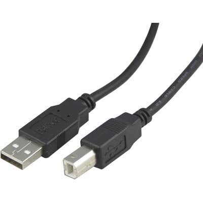 USB kabelis Deltaco USB-218S, USB 2.0 A male - B male, 2 m цена и информация | Kabeļi un vadi | 220.lv