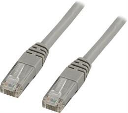 Patch kabelis Deltaco TP-610, RJ45 UTP (CAT 6), 10 m cena un informācija | Kabeļi un vadi | 220.lv