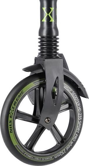 Skrejritenis Nils Extreme HM235, Black - Green цена и информация | Skrejriteņi | 220.lv