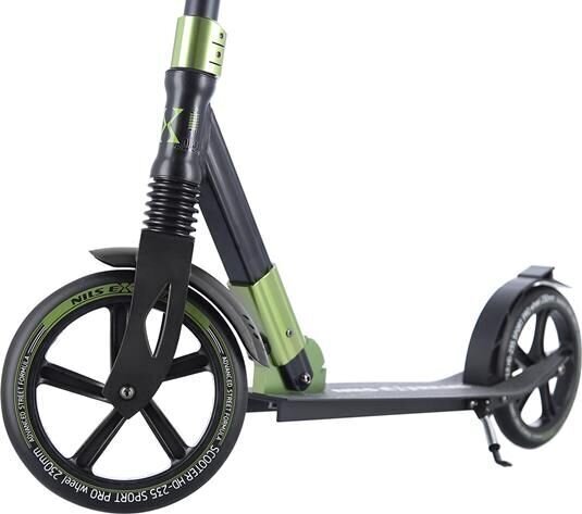 Skrejritenis Nils Extreme HM235, Black - Green цена и информация | Skrejriteņi | 220.lv