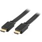 DELTACO HDMI-1050, HDMI kabelis, 5m, 19 pin ha-ha cena un informācija | Kabeļi un vadi | 220.lv
