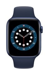 Apple Watch Series 6 40mm Blue Aluminum/Deep Navy Sport Band cena un informācija | Viedpulksteņi (smartwatch) | 220.lv