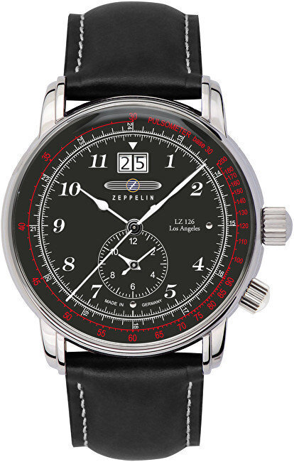 Vīriešu rokas pulkstenis Zeppelin LZ 126 Los Angeles, 8644-2 cena un informācija | Vīriešu pulksteņi | 220.lv