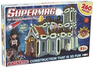 Магнитный конструктор Supermag 3D Замок 0618, 260 д. цена и информация | Конструкторы и кубики | 220.lv