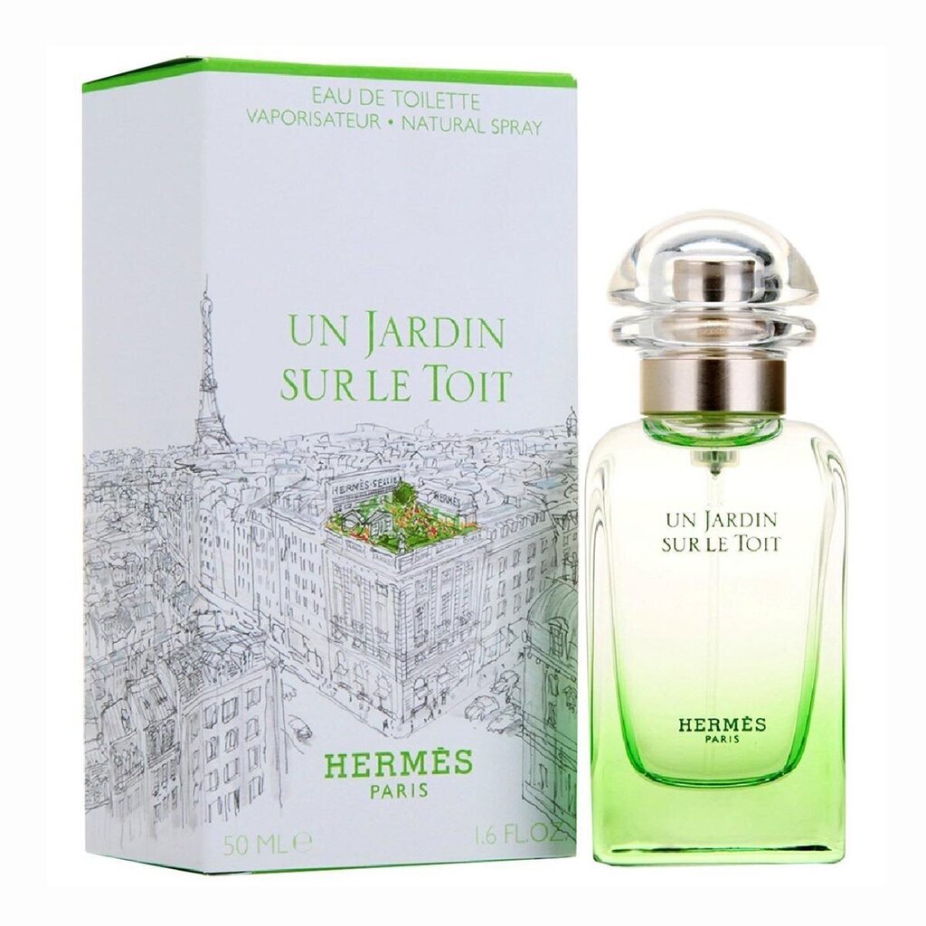 Tualetes ūdens Hermes Un Jardin Sur Le Toit EDT sievietēm/vīriešiem 50 ml цена и информация | Sieviešu smaržas | 220.lv