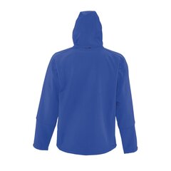 Водонепроницаемая и непродуваемая синяя мужская куртка из софтшелла с капюшоном REPLAY MEN цена и информация | Мужские куртки | 220.lv