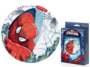 Piepūšamā pludmales bumba Spiderman Bestway cena un informācija | Piepūšamās rotaļlietas un pludmales preces | 220.lv