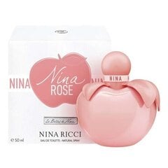 Tualetes ūdens Nina Ricci Nina Rose sievietēm, 50 ml cena un informācija | Nina Ricci Smaržas, kosmētika | 220.lv