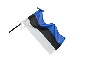 Igaunijas valsts karogs 75x150cm cena un informācija | Karogi un aksesuāri | 220.lv