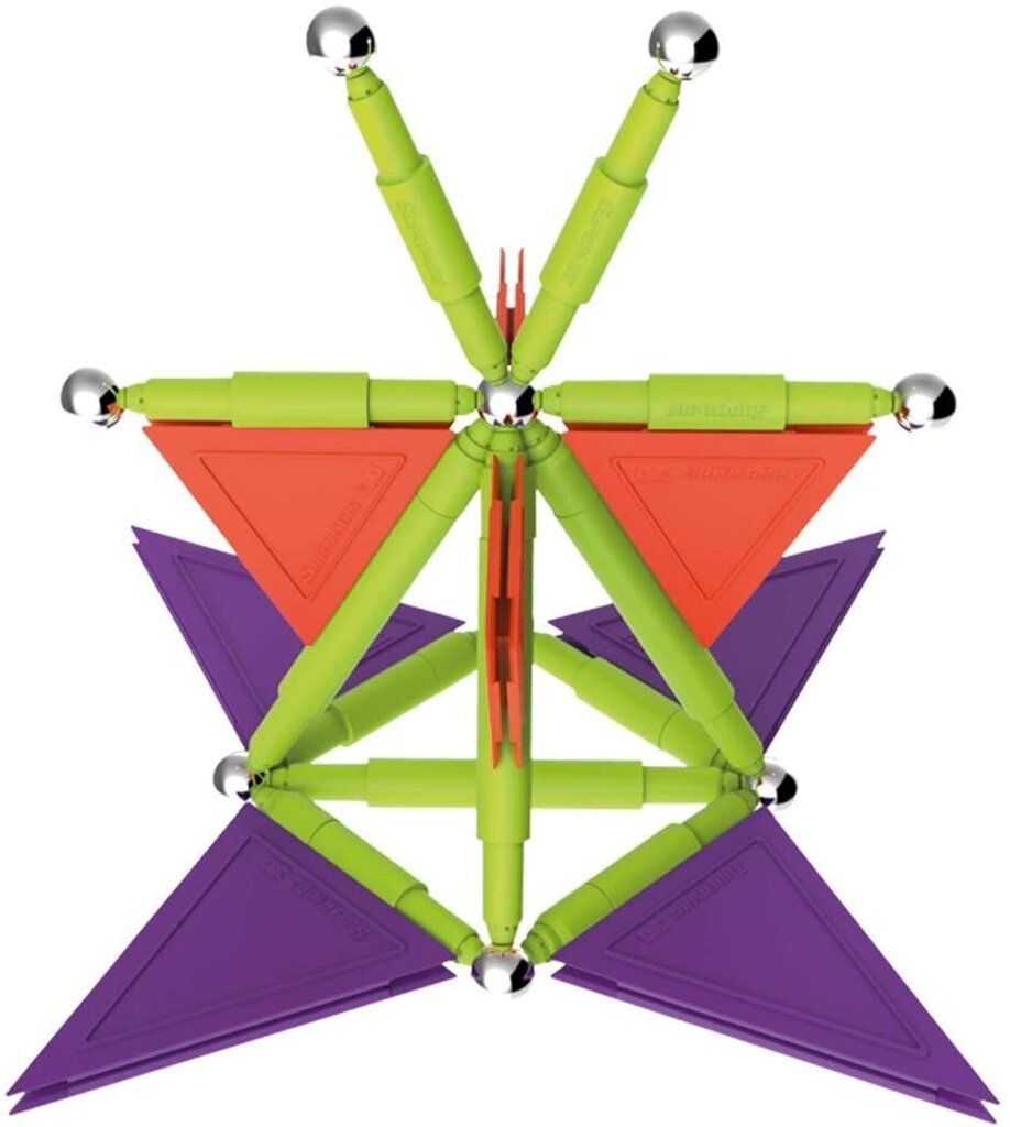 Magnētiskais konstruktors Supermag Primary Trendy, 0156, 67 d. cena un informācija | Konstruktori | 220.lv
