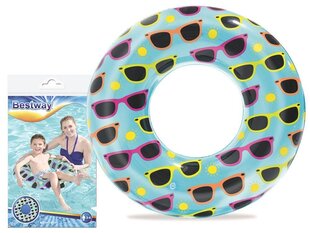 Надувной круг Swimming ring multicolor, 76 см цена и информация | Надувные и пляжные товары | 220.lv