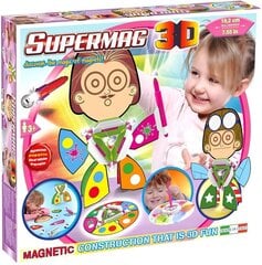 Магнитный конструктор Supermag 3D Triangle 0613, 28 д. цена и информация | Конструкторы и кубики | 220.lv