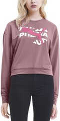 Puma Džemperi Modern Sports Crew Froglove Dark Pink cena un informācija | Sporta apģērbs sievietēm | 220.lv
