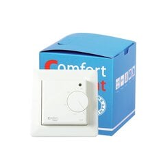 Elektriskais termostats C101 ar grīdas temperatūras sensoru 16A; 3600W; 230V cena un informācija | Siltās grīdas | 220.lv
