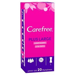 Подкладки Carefree Plus Large Scented 20 шт цена и информация | Тампоны, гигиенические прокладки для критических дней, ежедневные прокладки | 220.lv