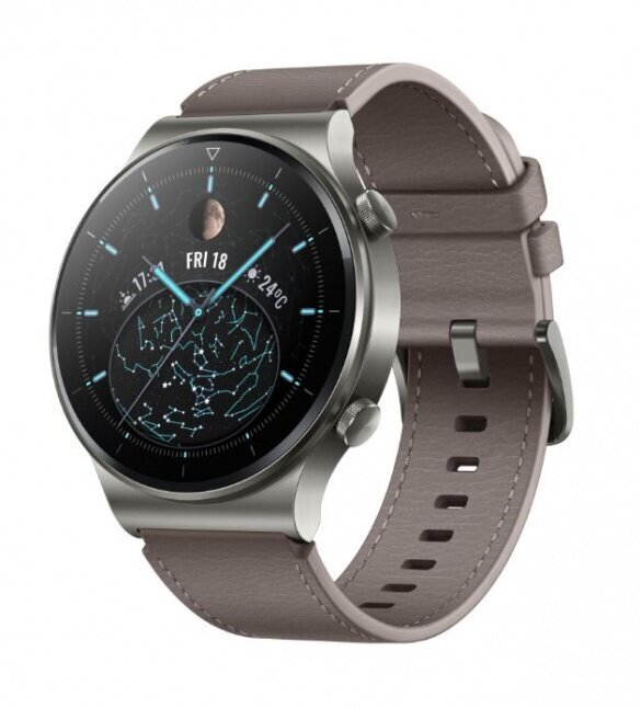 Huawei Watch GT 2 Pro Nebula Gray цена и информация | Viedpulksteņi (smartwatch) | 220.lv