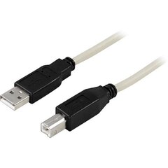 Deltaco USB-250, USB 2.0, 5м цена и информация | Кабели и провода | 220.lv