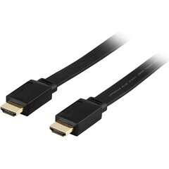 Deltaco HDMI-1070F, HDMI, 10 m cena un informācija | Kabeļi un vadi | 220.lv