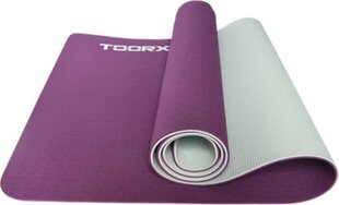 Paklājiņš jogai Toorx Professional MAT184, violets cena un informācija | Vingrošanas paklāji | 220.lv