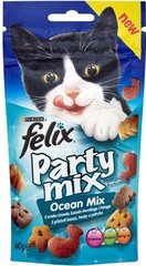 Felix Felix Party mix Ocean Mix 60g cena un informācija | Gardumi kaķiem | 220.lv