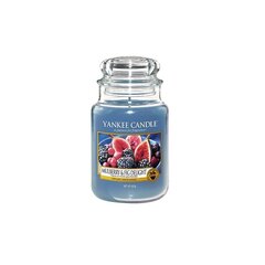 Aromātiskā svece Yankee Candle Large Jar Mulberry & Fig Delight 623 g cena un informācija | Sveces un svečturi | 220.lv