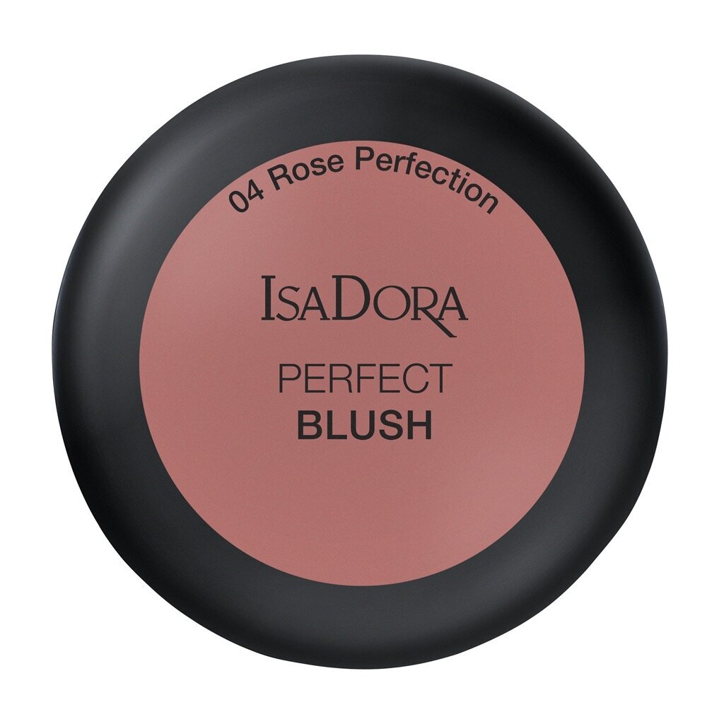 Vaigu sārtumi IsaDora Perfect, 4,5 g, 04 Rose Perfection cena un informācija | Bronzeri, vaigu sārtumi | 220.lv