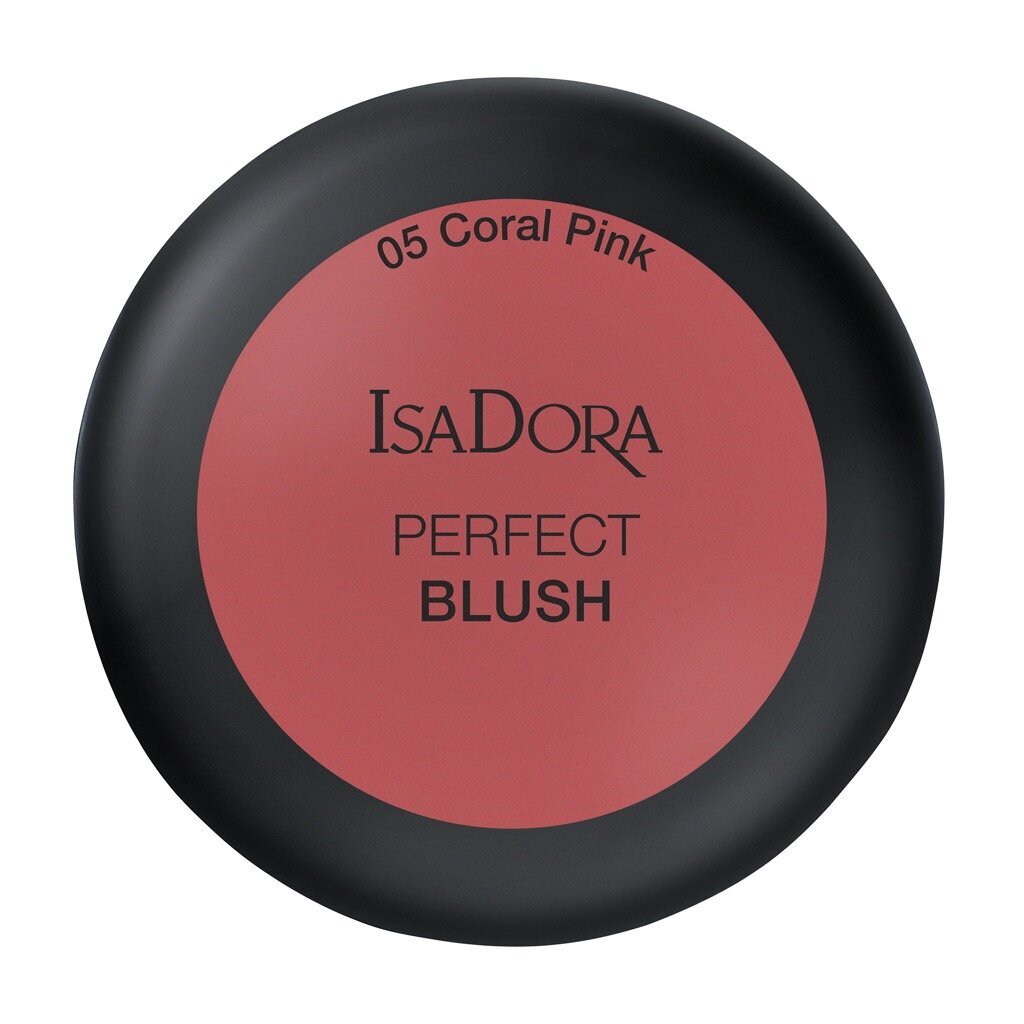 Vaigu sārtumi IsaDora Perfect, 4,5 g, 05 Coral Pink цена и информация | Bronzeri, vaigu sārtumi | 220.lv