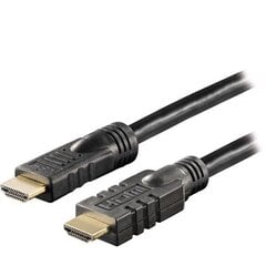 Deltaco HDMI-1200, HDMI, 20m cena un informācija | Kabeļi un vadi | 220.lv