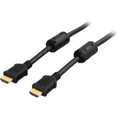 Deltaco HDMI-1010, HDMI, 1 м цена и информация | Кабели и провода | 220.lv