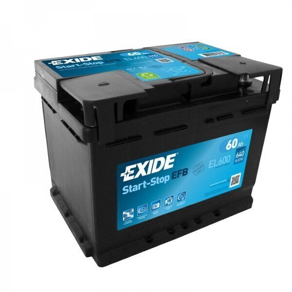 Akumulators Exide 60 Ah 640 A EN 12V цена и информация | Akumulatori | 220.lv