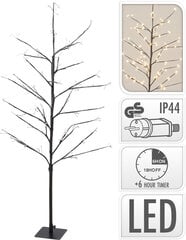 Gaismas dekorācija Koks, 240 LED, 120 cm cena un informācija | Ziemassvētku dekorācijas | 220.lv