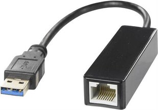 Deltaco USB3-GIGA5, RJ45/USB-A cena un informācija | Kabeļi un vadi | 220.lv