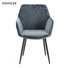 Krēsls Homede Vialli, pelēks cena un informācija | Virtuves un ēdamistabas krēsli | 220.lv