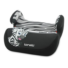 Автокресло-подставка Lorelli Topo Comf, 15-36 кг, Zebra Grey-White цена и информация | Автокресла | 220.lv