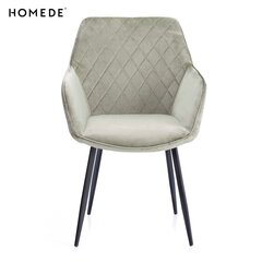 Krēsls Homede Vialli, smilškrāsas cena un informācija | Virtuves un ēdamistabas krēsli | 220.lv